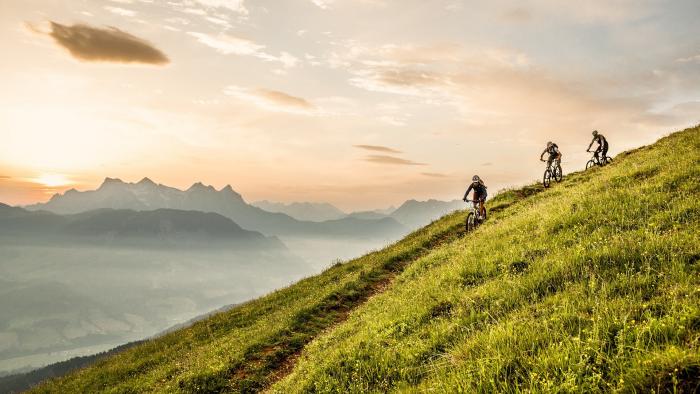 Mountainbiken in den Kitzbüheler Alpen